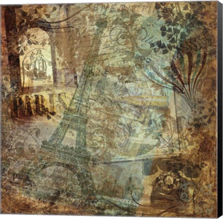 Framed Destination Paris Print