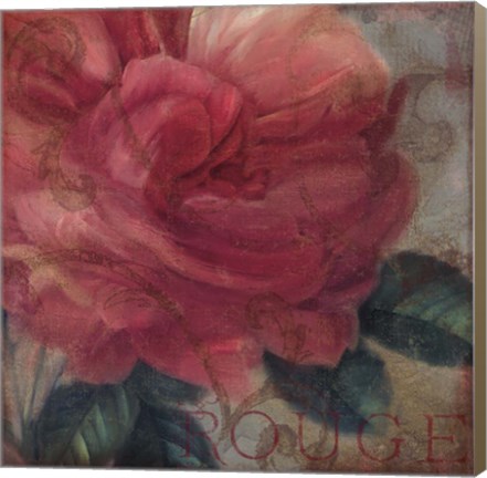Framed Coleurs Rouge Print