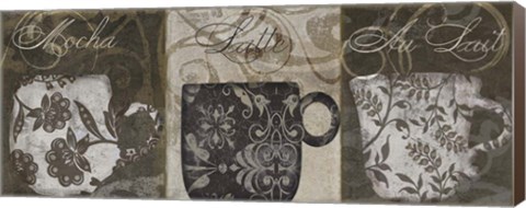 Framed Coffee Flavors I Print