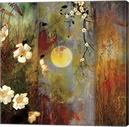 Framed Whisper Forest Moon I Print