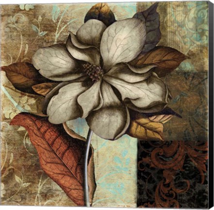 Framed Baroque III Print