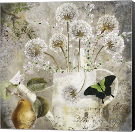 Framed Shabby Cottage I Print