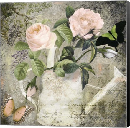 Framed Shabby Cottage II Print