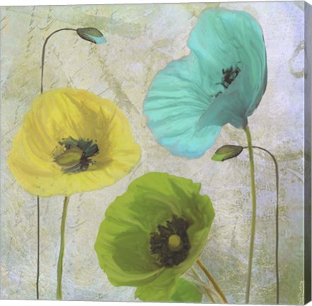 Framed Garden Shimmer I Print