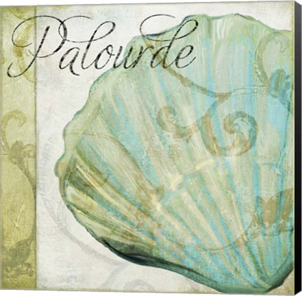 Framed La Mer II Print