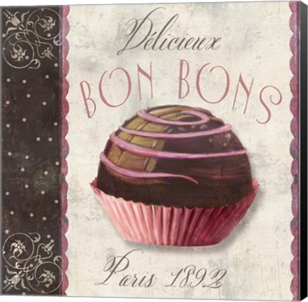 Framed Patisserie I Print