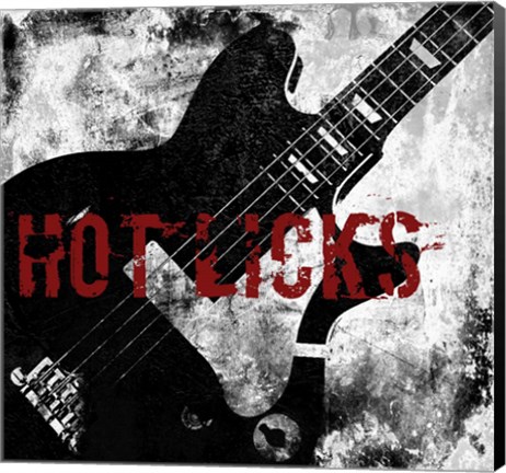 Framed Rock n Roll I Print
