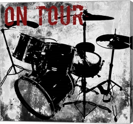 Framed Rock n Roll II Print