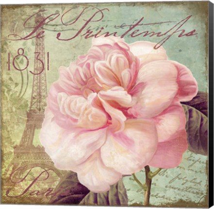 Framed Saisons IV Print