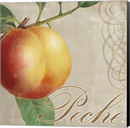 Framed Fruits Classique I Print