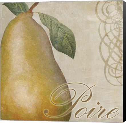 Framed Fruits Classique IV Print