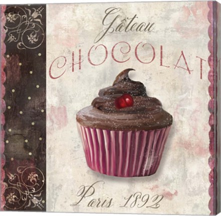 Framed Patisserie VI Print