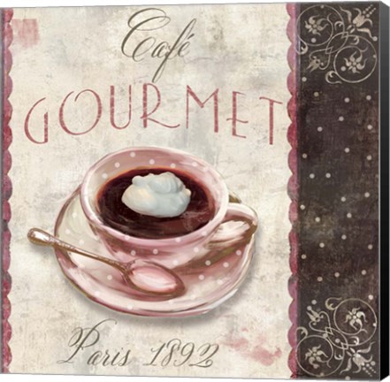 Framed Patisserie VIII Print