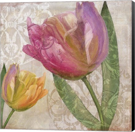 Framed Tulip Tempest I Print