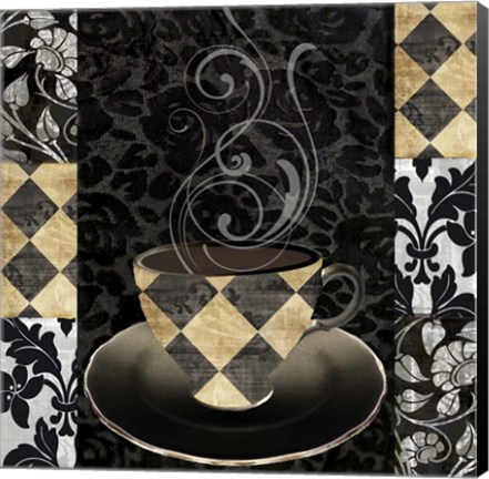 Framed Cafe Noir IV Print