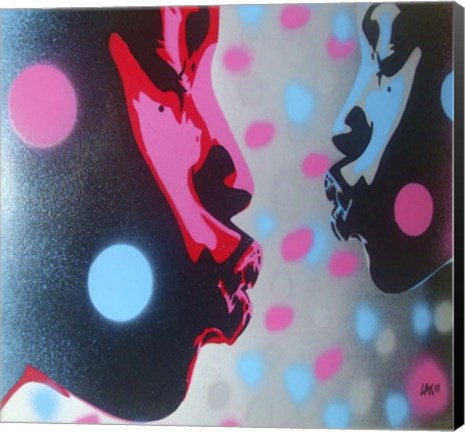 Framed Good Vibrations 2 Print