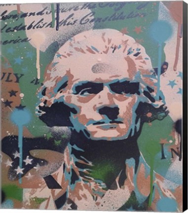 Framed Jefferson Print