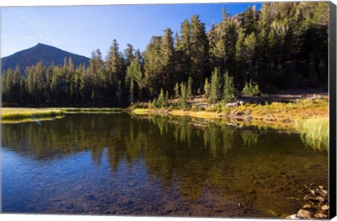 Framed Virginia Lakes, Bishop Creek Canyon, California Print