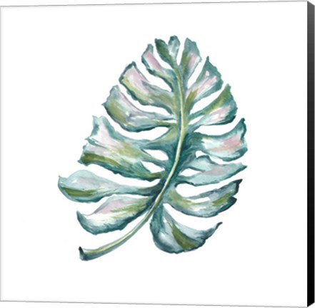 Framed Island Leaf I Print