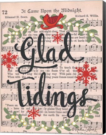 Framed Glad Tidings Print