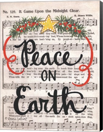 Framed Peace on Earth Print
