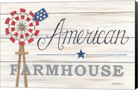 Framed American Farmhouse Print