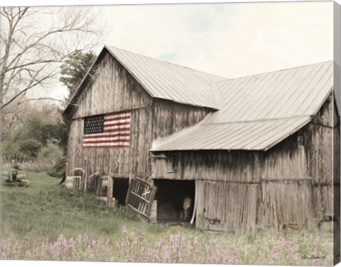 Framed American Farmer Print