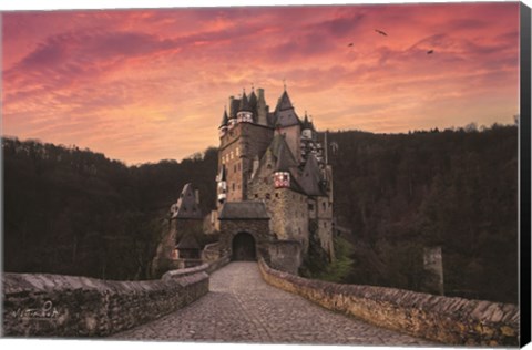 Framed Burg Eltz Print