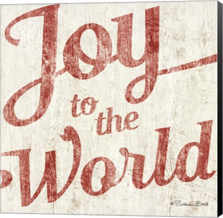 Framed Joy to the World Print