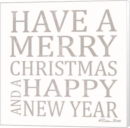 Framed Have a Merry Christmas Print