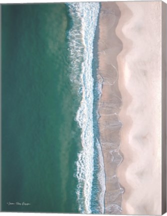 Framed Sand and the Sea Print