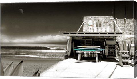 Framed Surf&#39;s Up Print