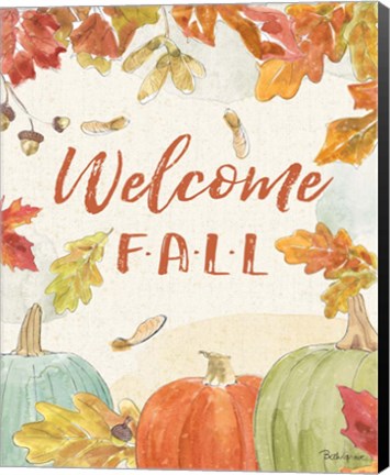 Framed Falling for Fall VI Print