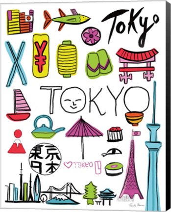 Framed Travel Tokyo Print