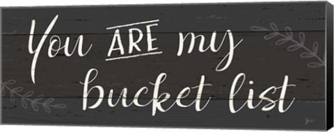 Framed Simple Signs III Black Print