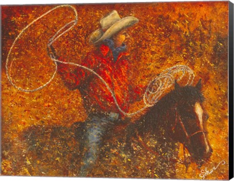 Framed Roundup 2 Print