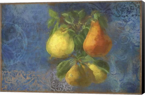 Framed Pears - Fruit Series Print