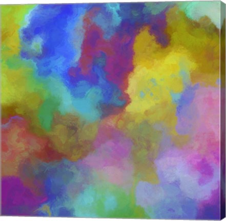 Framed Abstract Painting Ii Print