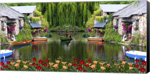 Framed Lakeside Print