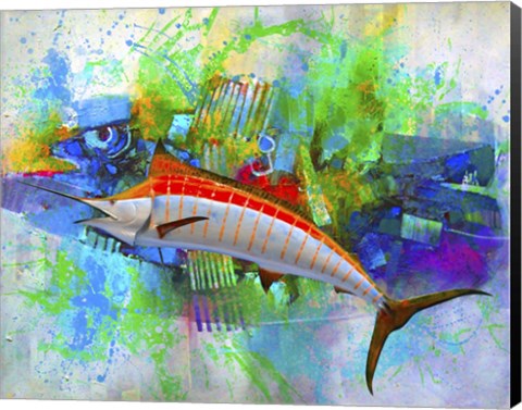 Framed Good Catch Print