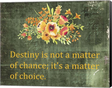 Framed Destiny Print