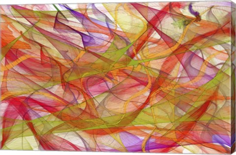 Framed Summer Swirl Print