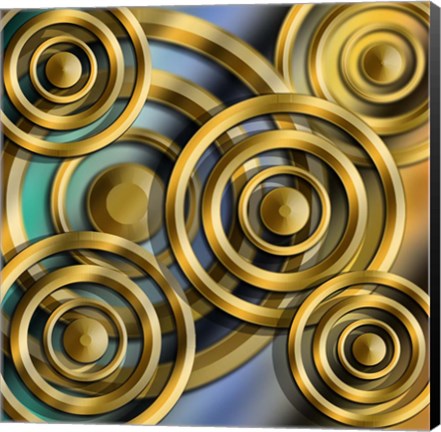 Framed Circles 3D Print