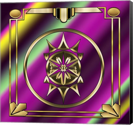 Framed Deco 28 Print