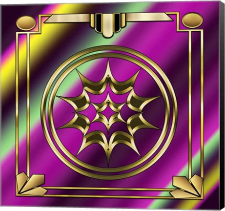 Framed Deco 29 Print