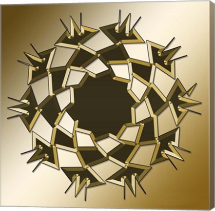 Framed Gold Coffee 10 Print