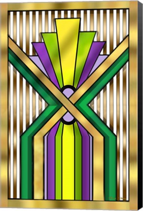 Framed Art Deco 15 Print