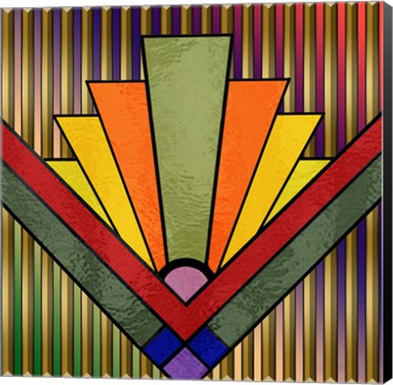 Framed Art Deco 27 Print