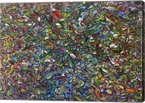 Framed Flower Re-Arrangement Print