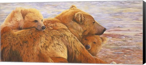 Framed Alaska Coming 3 Print
